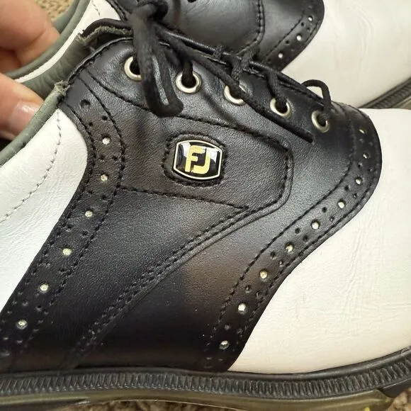FootJoy Premiere Classics 100 Year Special Spiked Golf Shoes Mens 10.5 Leather