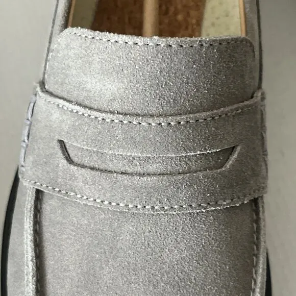 FootJoy Suede Loafer Men's Casual Shoes Size 10.5 M Grey #79077 New