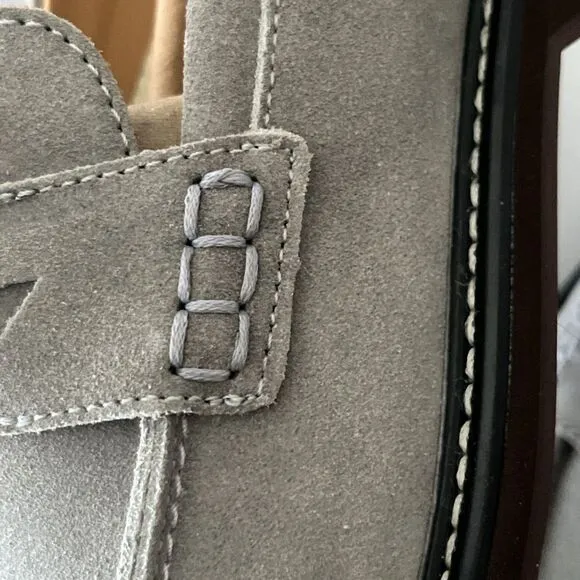 FootJoy Suede Loafer Men's Casual Shoes Size 10.5 M Grey #79077 New