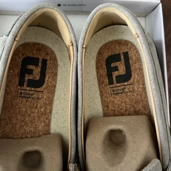 FootJoy Suede Loafer Men's Casual Shoes Size 10.5 M Grey #79077 New
