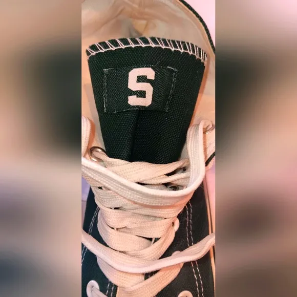 Forever Collectibles MSU Hi-Top Tennis Shoes