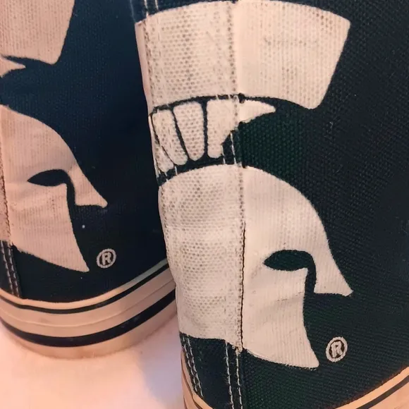 Forever Collectibles MSU Hi-Top Tennis Shoes