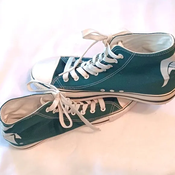 Forever Collectibles MSU Hi-Top Tennis Shoes