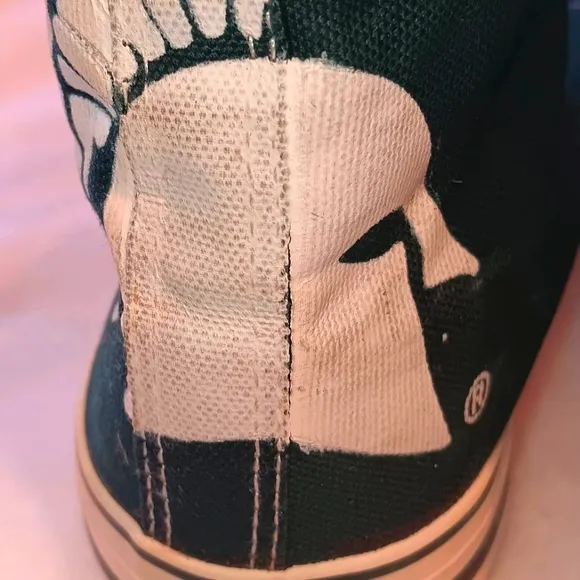 Forever Collectibles MSU Hi-Top Tennis Shoes