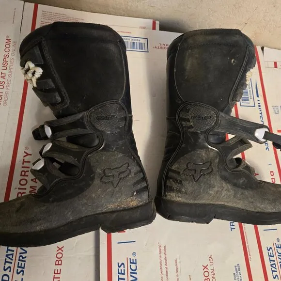 Fox Comp 3 Motocross Boots Youth Y6 EU 39 Size