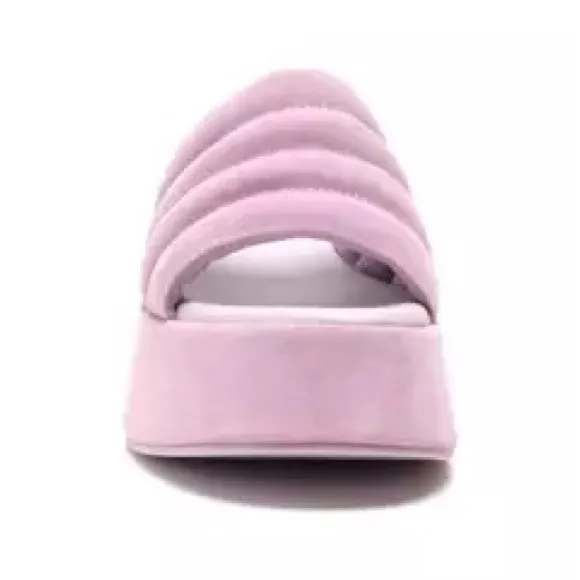 FREE PEOPLE Almost Paradise Platform Slide Sandal - Orchid