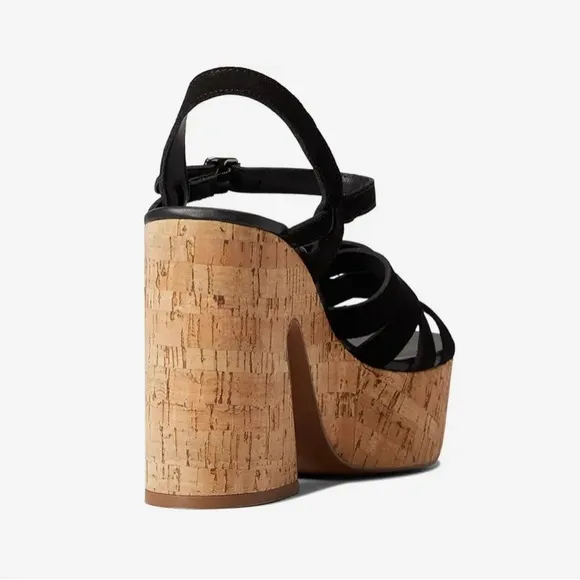 Free People Lisbon Mary Jane Platform Sandals In Black