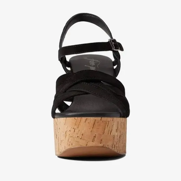 Free People Lisbon Mary Jane Platform Sandals In Black