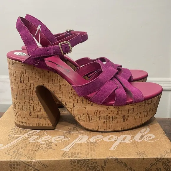 FREE PEOPLE Lisbon Mary Jane Platform  Sandals