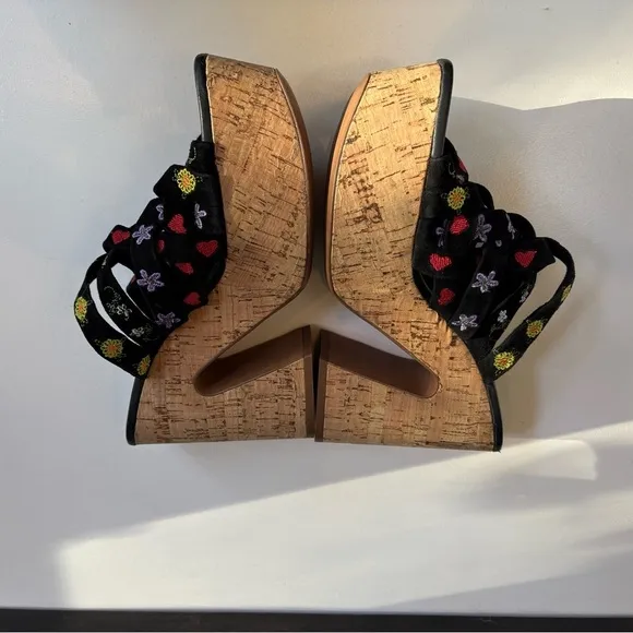 Free People Lisbon Platform Sandals Size 9
