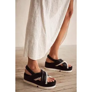 Free People MOU Gigi Platform Sandals