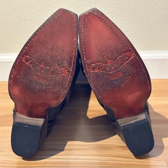 Freebird Willie Western Cowboy Boots Size 8