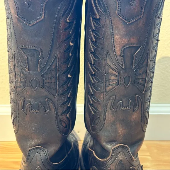 Freebird Willie Western Cowboy Boots Size 8