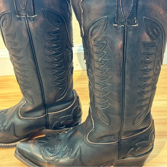 Freebird Willie Western Cowboy Boots Size 8