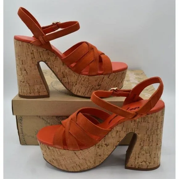 Free People Womens Size EU 39 US 9 Lisbon Sunstar Mary Jane Platform Sandals