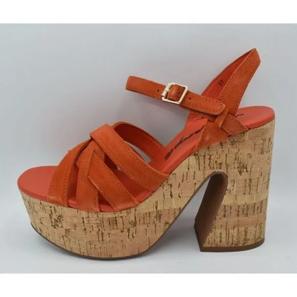 Free People Womens Size EU 39 US 9 Lisbon Sunstar Mary Jane Platform Sandals
