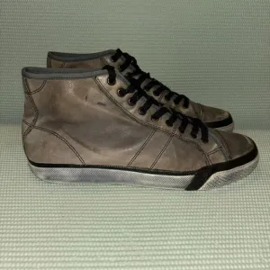 Frye Greene Tall Lace Shoes High Top Leather Sneaker Men’s Size 10 Tan Gray