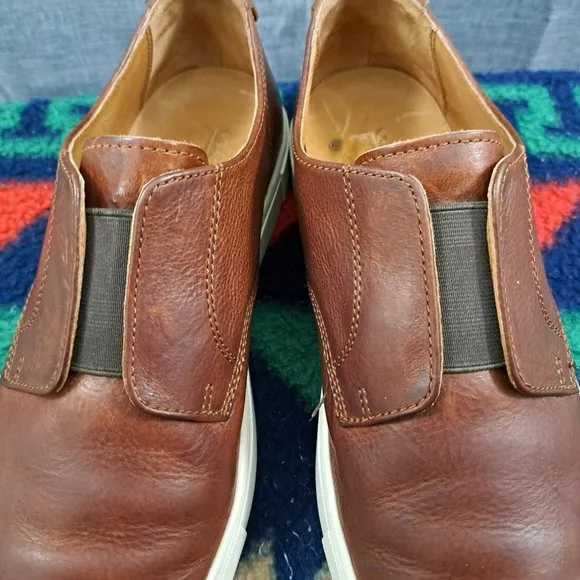 Frye Shoes Men Size 10.5 M Brown Casual Sneaker Leather Style 7200043