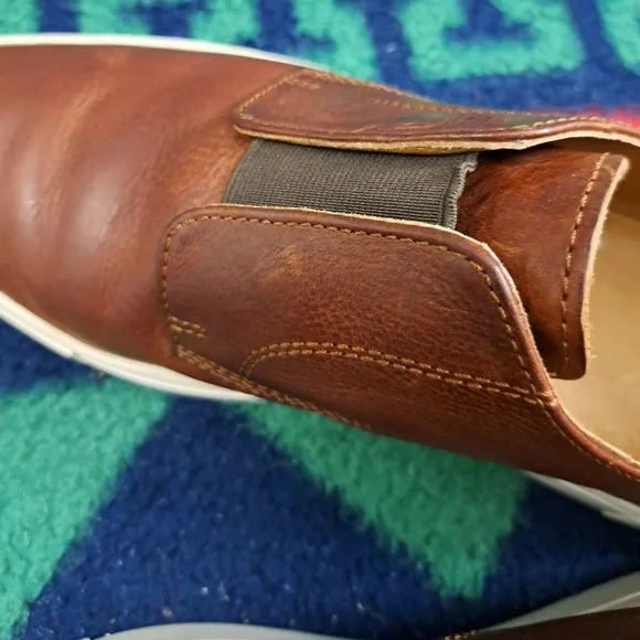 Frye Shoes Men Size 10.5 M Brown Casual Sneaker Leather Style 7200043