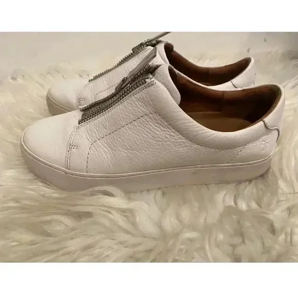 Frye Lena Zip Low Shoes