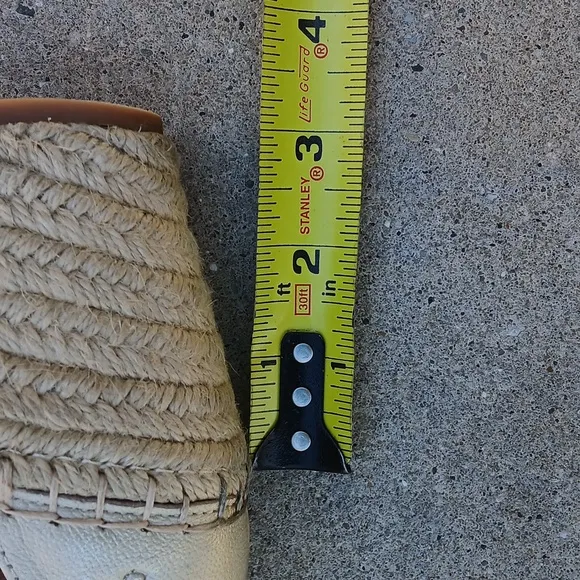 GENTLE SOULS - KENNETH COLE LEATHER Espadrille Wedge Sandal size 9