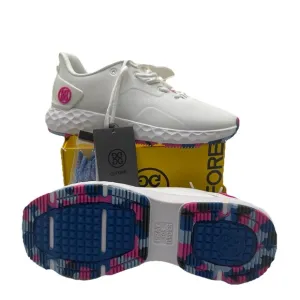 G/Fore G4 MG4  Spikeless Golf Shoes G4MF20EF26 GFore White Pink Mens Size 7