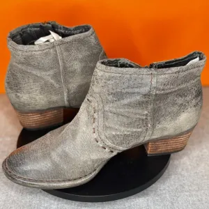 Giani Bernini Alvin Grey Bootie With Defects Pre Loved Size 8.5