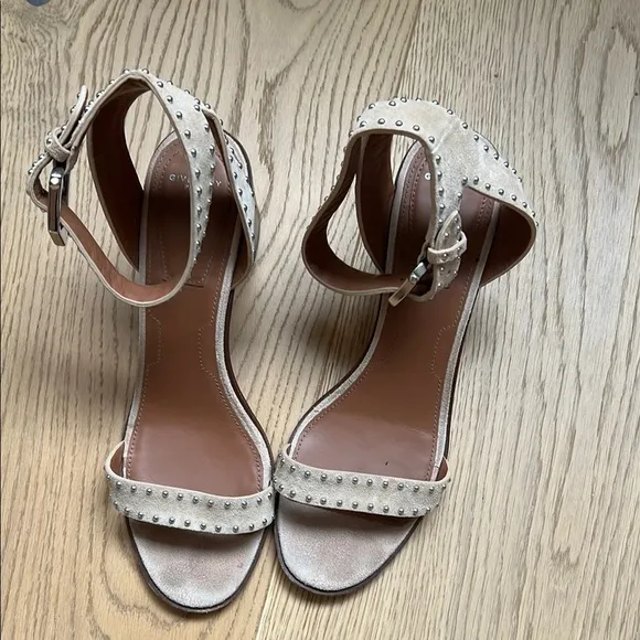 Givenchy Tan Studded Women's Sandals
