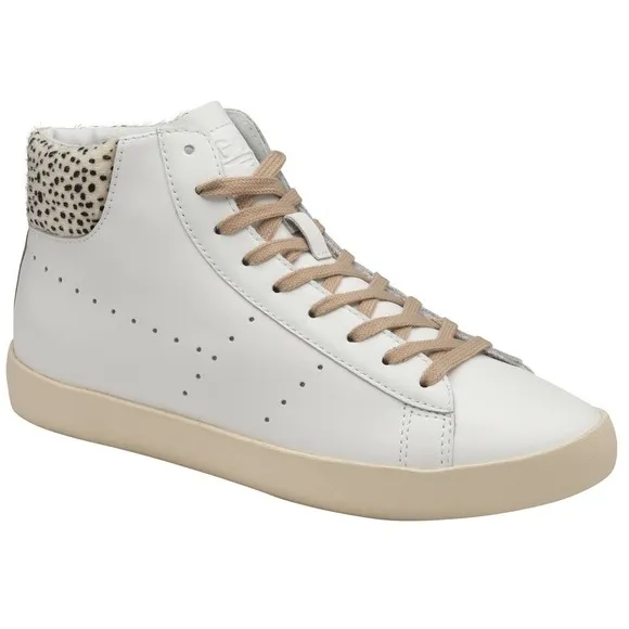 Gola Classics Nova High Safari in White/Cheetah/Nude