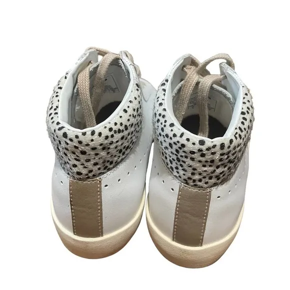 Gola Classics Nova High Safari in White/Cheetah/Nude