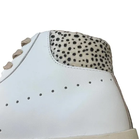 Gola Classics Nova High Safari in White/Cheetah/Nude