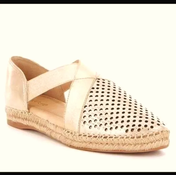 Gold Sandals Platform espadrilles nurture cantrell