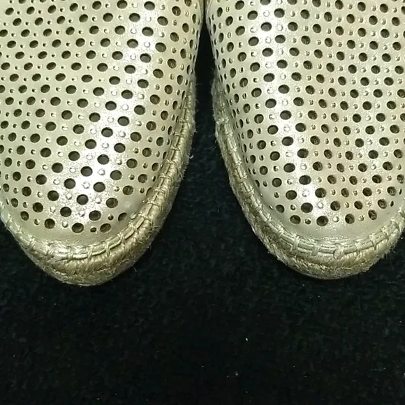 Gold Sandals Platform espadrilles nurture cantrell