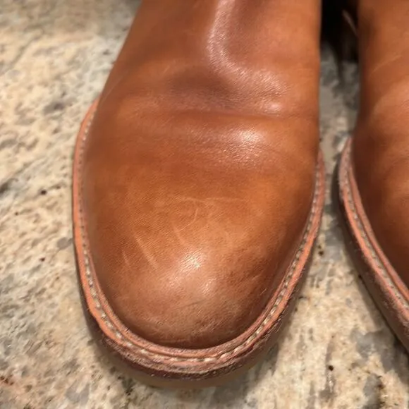 Gordon Rush Men's Mathews light brown leather ankle boots