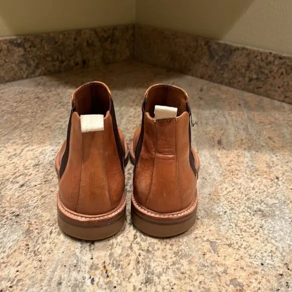 Gordon Rush Men's Mathews light brown leather ankle boots