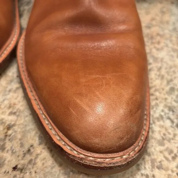 Gordon Rush Men's Mathews light brown leather ankle boots