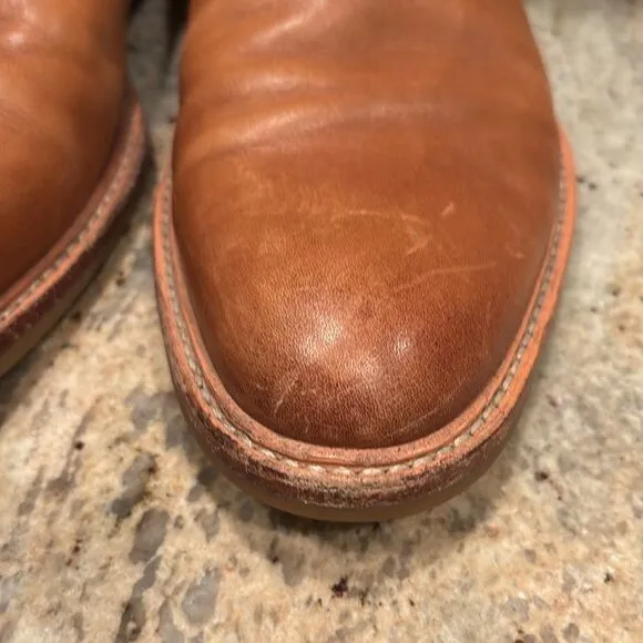 Gordon Rush Men's Mathews light brown leather ankle boots