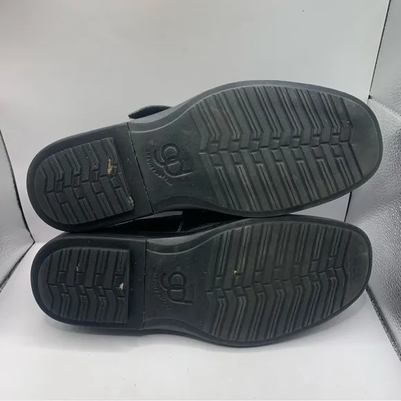 Gravity Defyer Propet Black Grain Leather Fisherman Sandals Men's shoes Sz 11