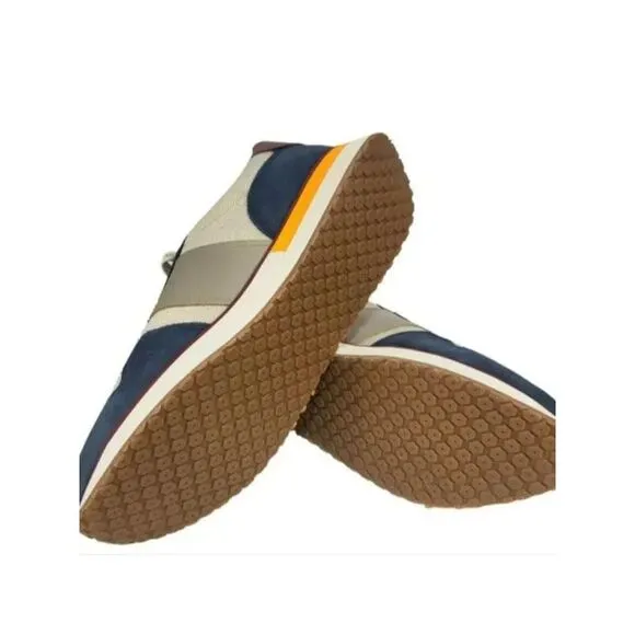 GREATS Mens Beige Mixed Media Padded Mccarren Round Toe Wedge Sneakers Shoes 11
