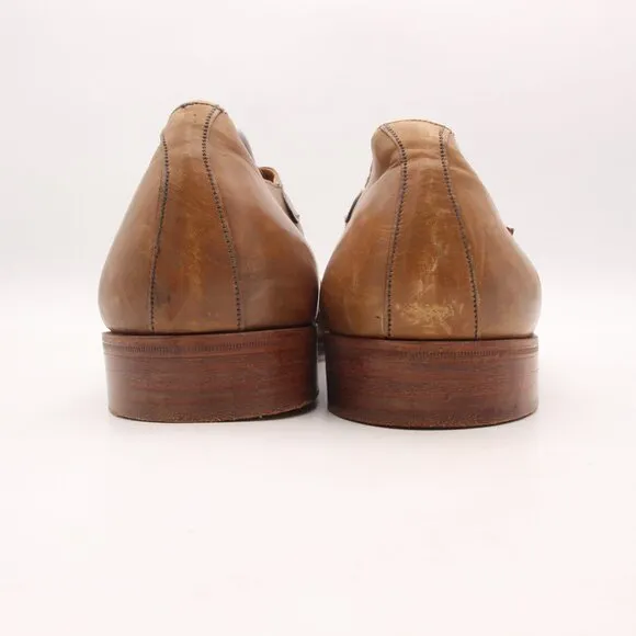 Grenson Footmaster Fisherman Men's Size 11.5 D Brown Leather Shoes England