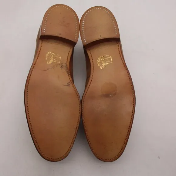 Grenson Footmaster Fisherman Men's Size 11.5 D Brown Leather Shoes England