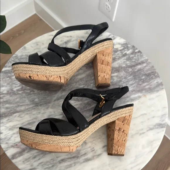 GUC Authentic Prada Platform Sandals
