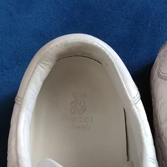 Gucci kids leather sneakers