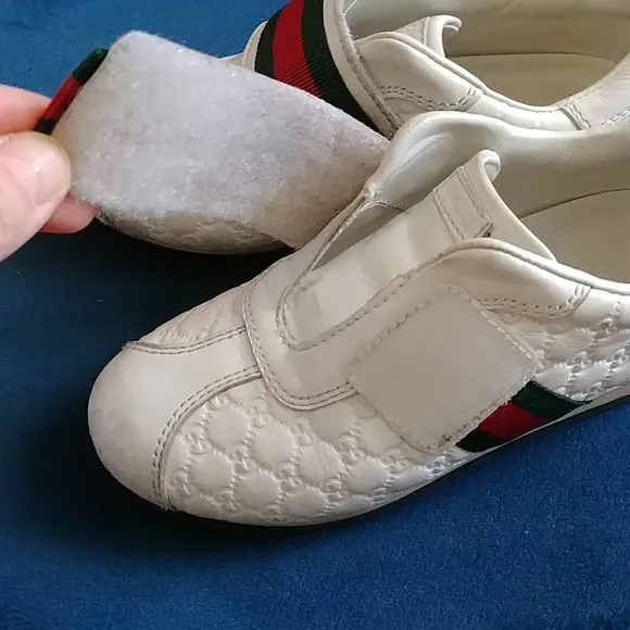 Gucci kids leather sneakers