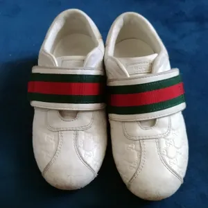 Gucci kids leather sneakers