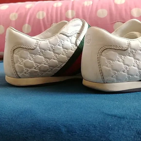 Gucci kids leather sneakers