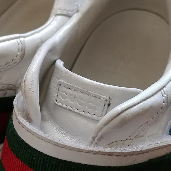 Gucci kids leather sneakers