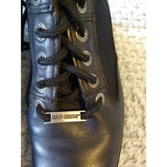 Harley Davidson black  9.5 ladies boots