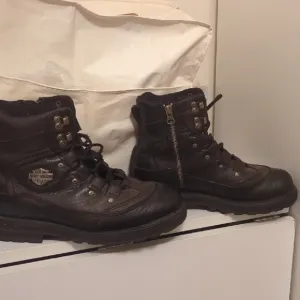Harley-Davidson Men's Brown Leather Boots