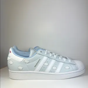 Hello Kitty Adidas Superstar J Embroidered Cloud Women’s Size 8 Sneakers Shoes